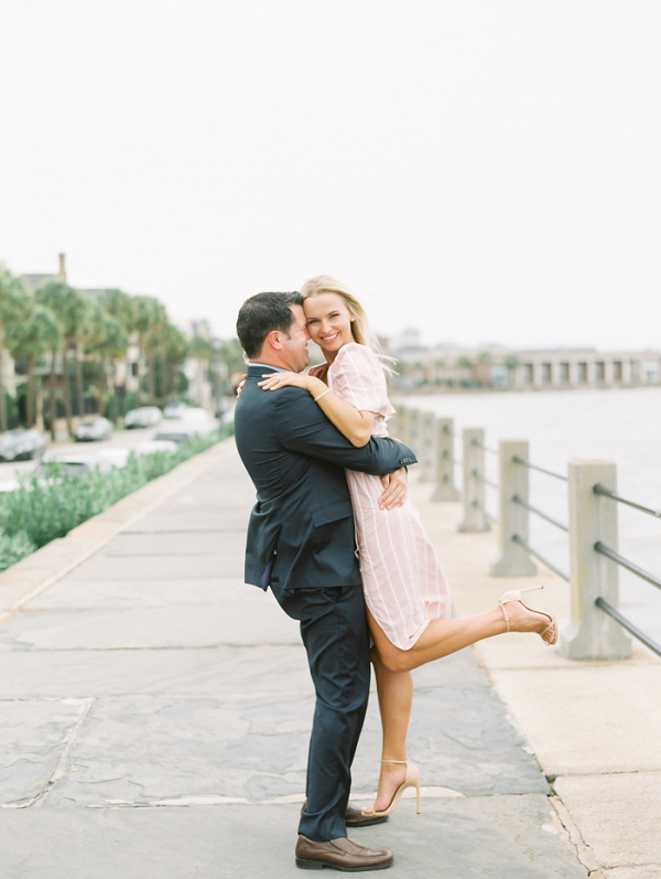 Surprise Pastel Charleston Proposal