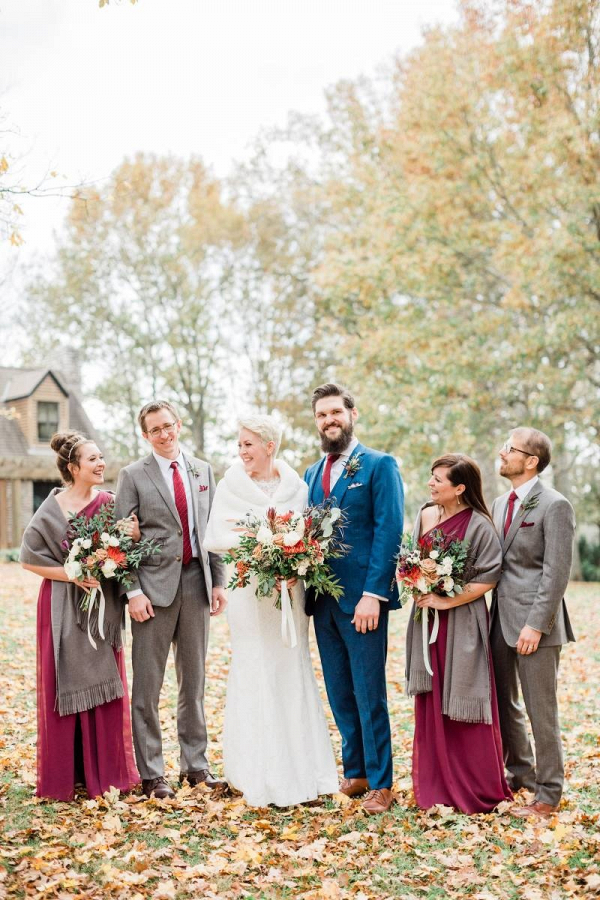 Fall Winery Nashville Wedding