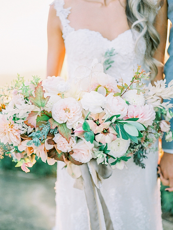 Romantic Sunset Malibu Elopement