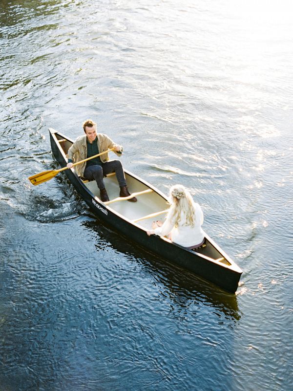 Canoe Engagement Session