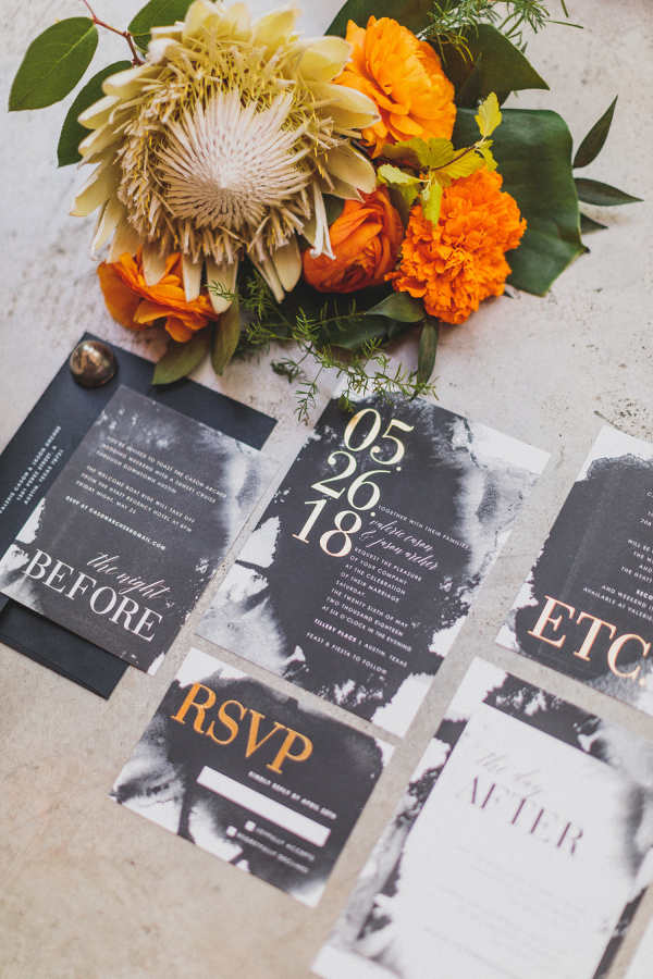 A Vibrant, Tropical Austin Wedding