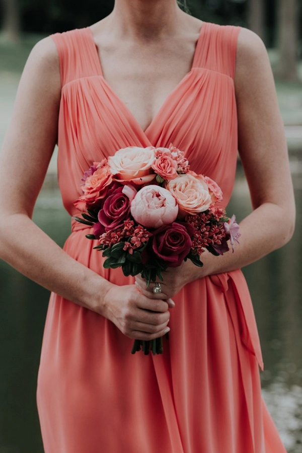 The Prettiest Coral Wedding