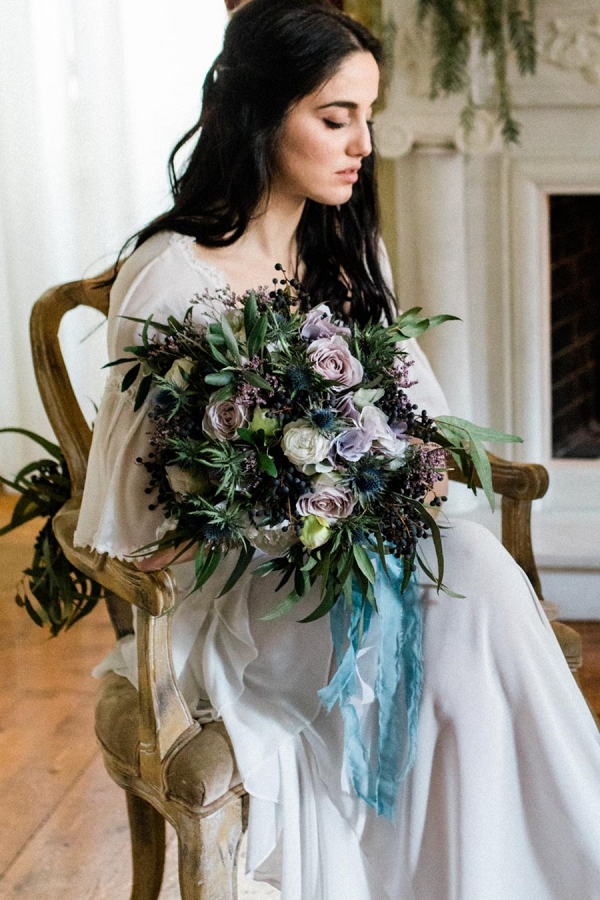 Romantic Blue Floral Wedding Inspiration