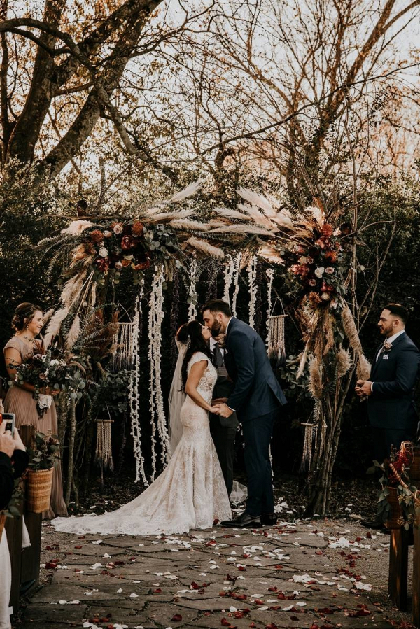 Boho Meets Elegant Wedding