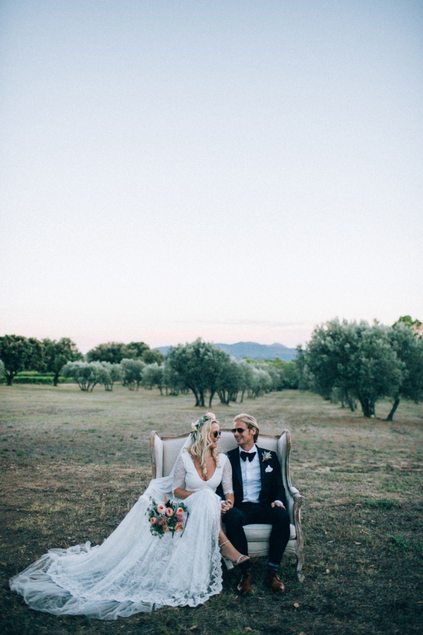 Boho French Riviera wedding