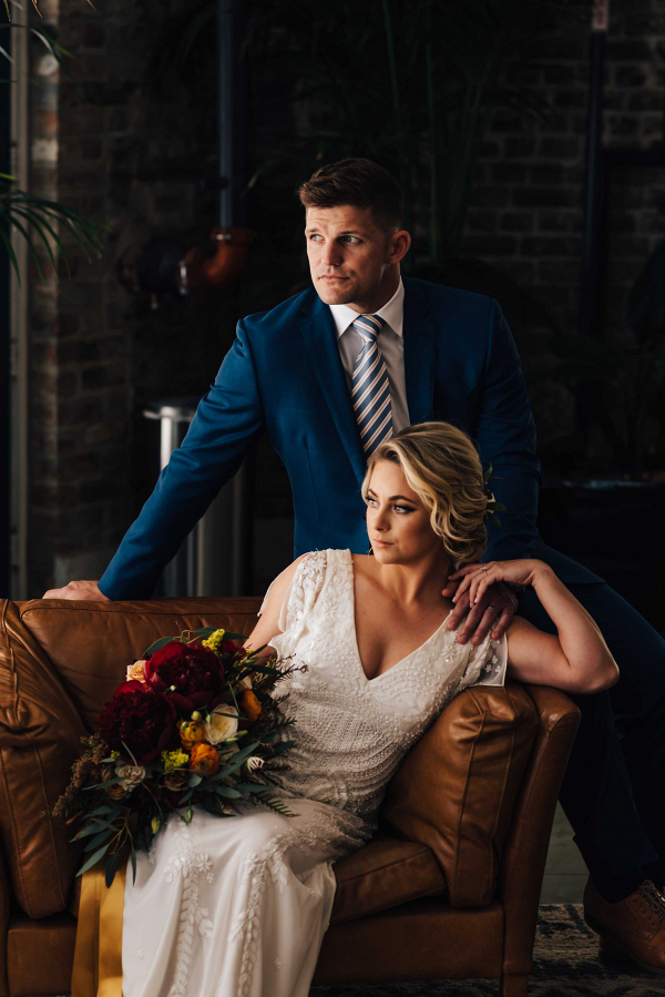 Romantic New Orleans wedding styled shoot