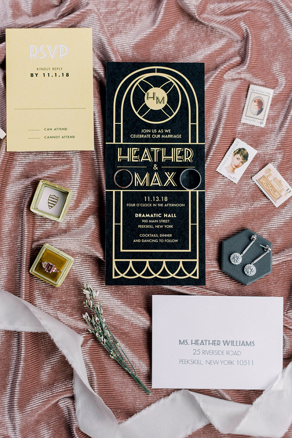 Roaring 20’s Wedding Inspiration