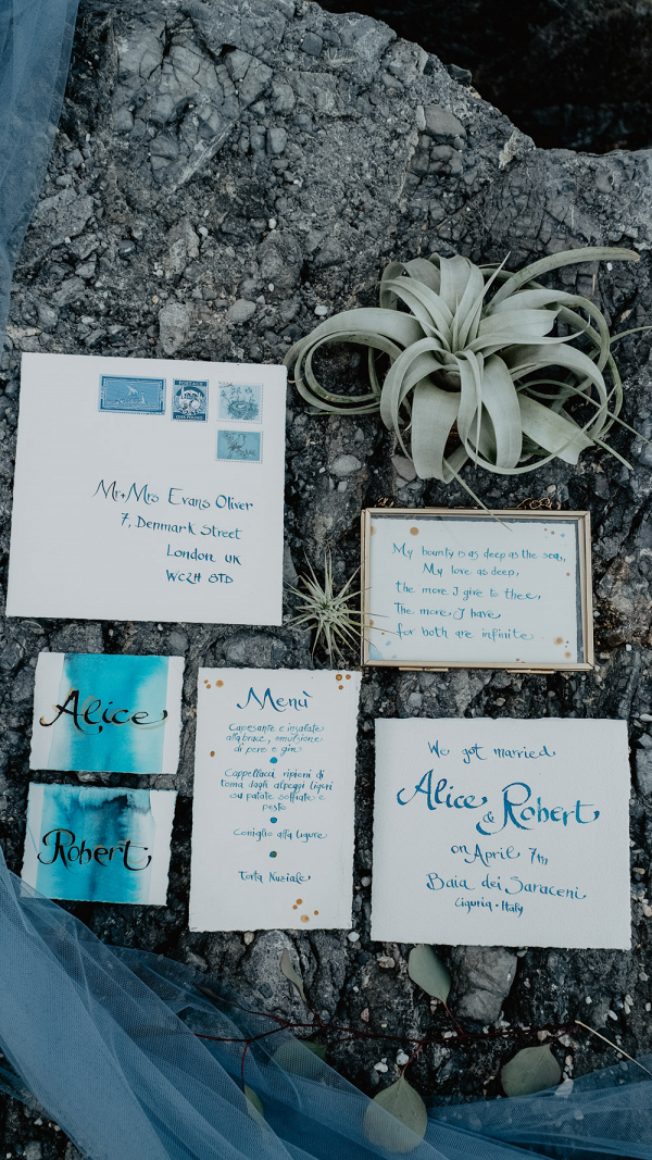 Wild Italian Seaside Elopement