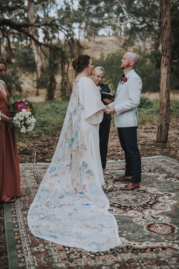 Colorful South Australian Bush Wedding