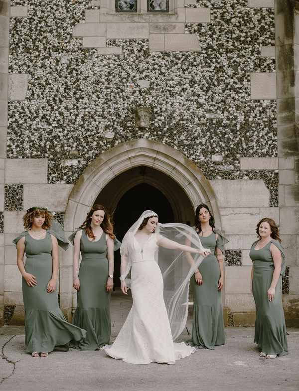 Green Vintage Wedding at Salisbury House