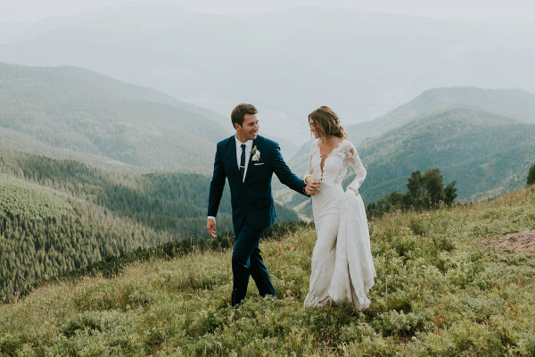 Sophisticated Bohemian Wedding in Vail