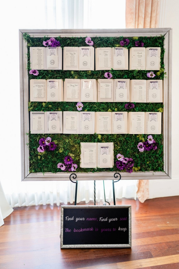 An Elegant Purple Central Florida Wedding