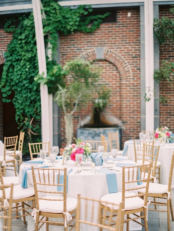 Colorful Boston Botanical Garden Wedding