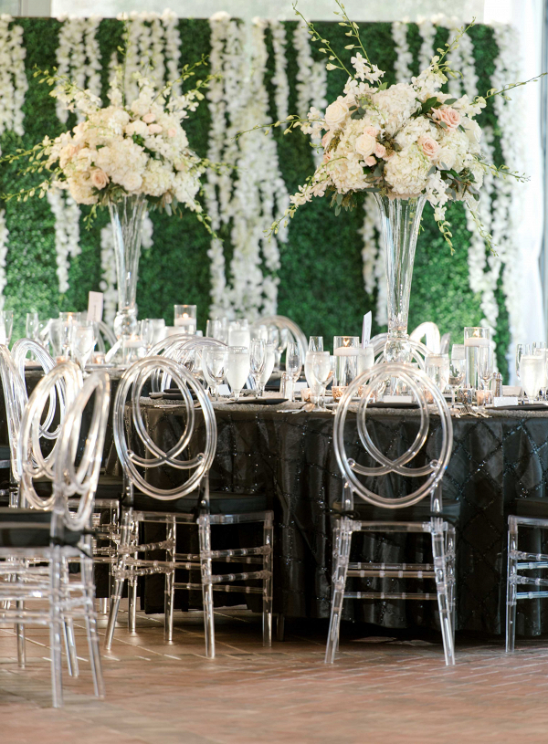 Classic Black & White Wedding Style