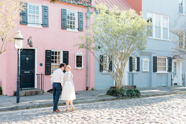 Pastel Charleston Engagement