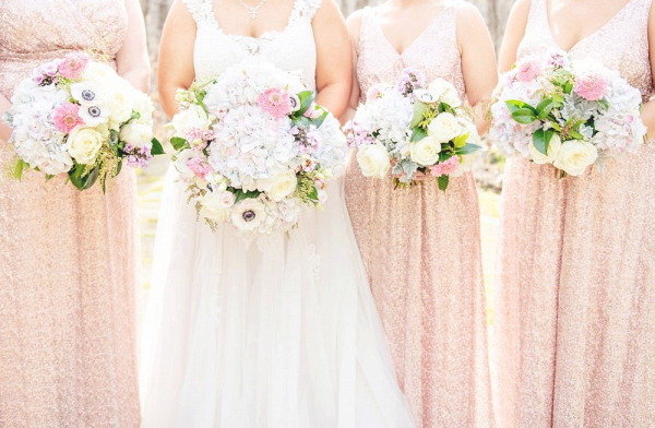 Blush and Rose Gold Wedding