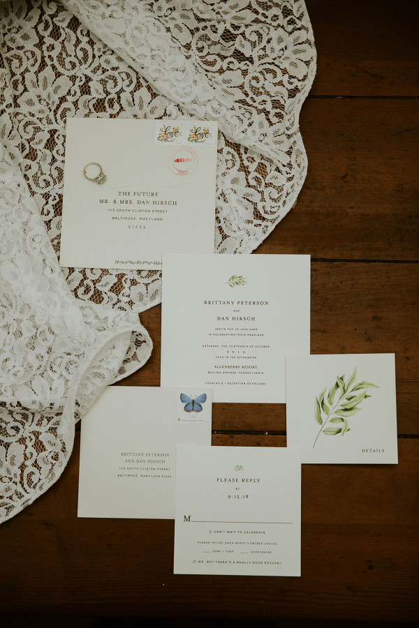 Earthy and Organic Real Wedding in Pennsylvania