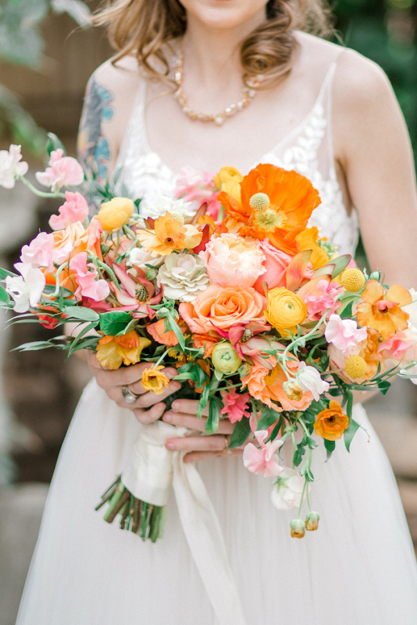 Vibrant summer wedding inspo