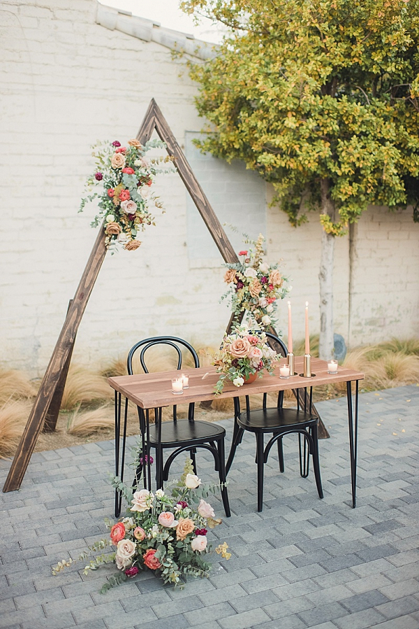 Bohemian Palm Springs Wedding