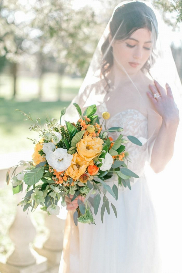 Vibrant Citrus Wedding Inspiration Shoot