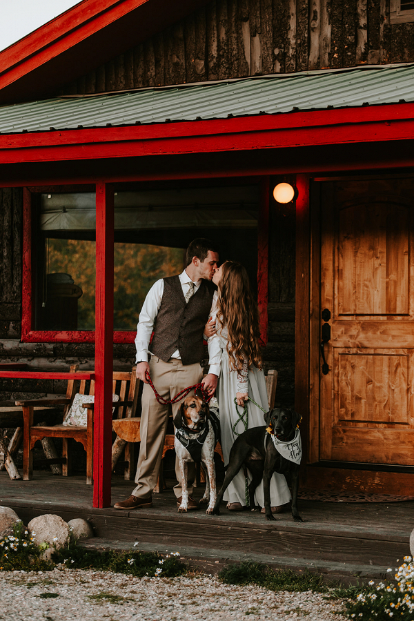 A Quirky, Intimate Fall Wedding in Grand Lake, CO