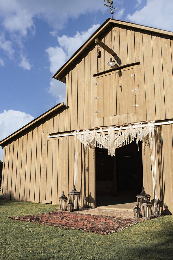 Geometric Boho Barn Wedding Ideas