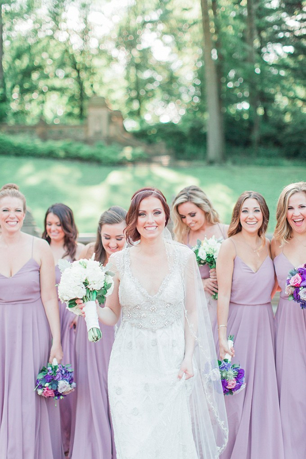 Central Park Lavender Wedding