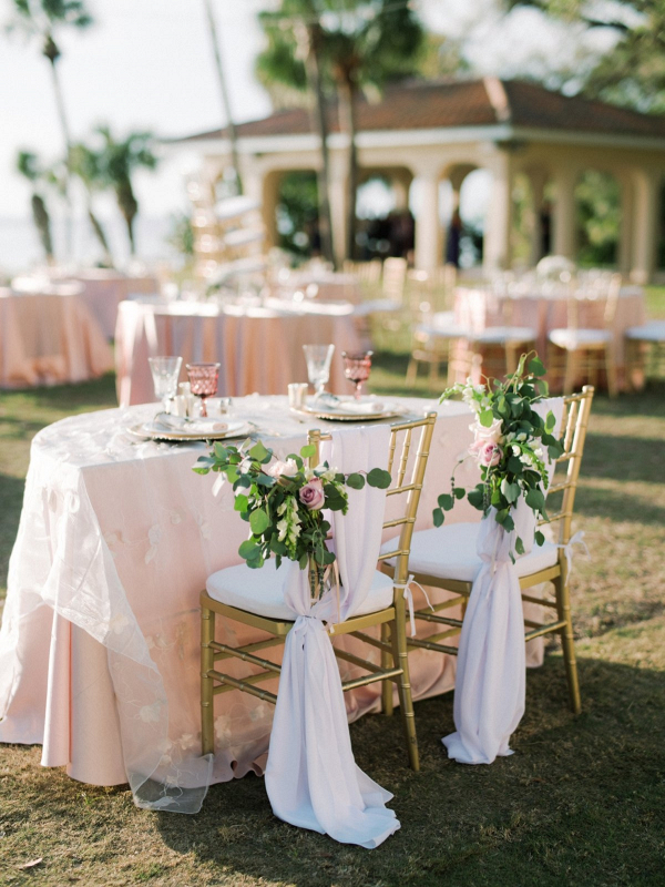 Blush Waterside Wedding