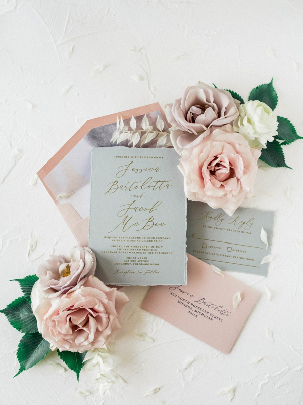 Mauve, Gray, and Champagne Tuscan Styled Wedding