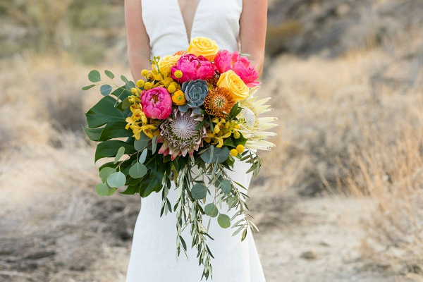 Jungle Inspired Palm Springs Wedding