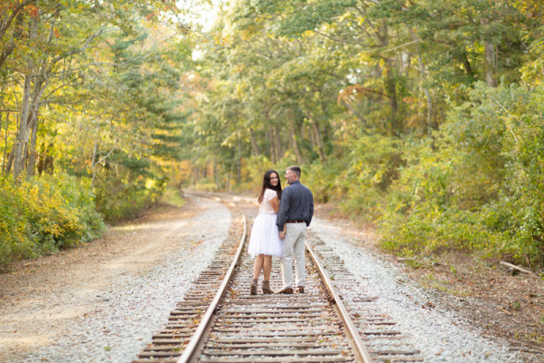 Lakeside Cape Cod Engagement Session