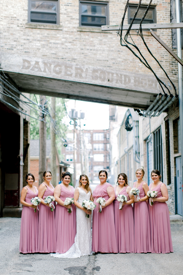 Industrial Glam Chicago Wedding