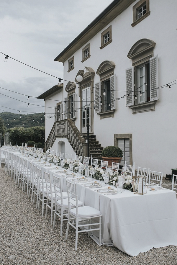 Romantic Destination Tuscany Wedding