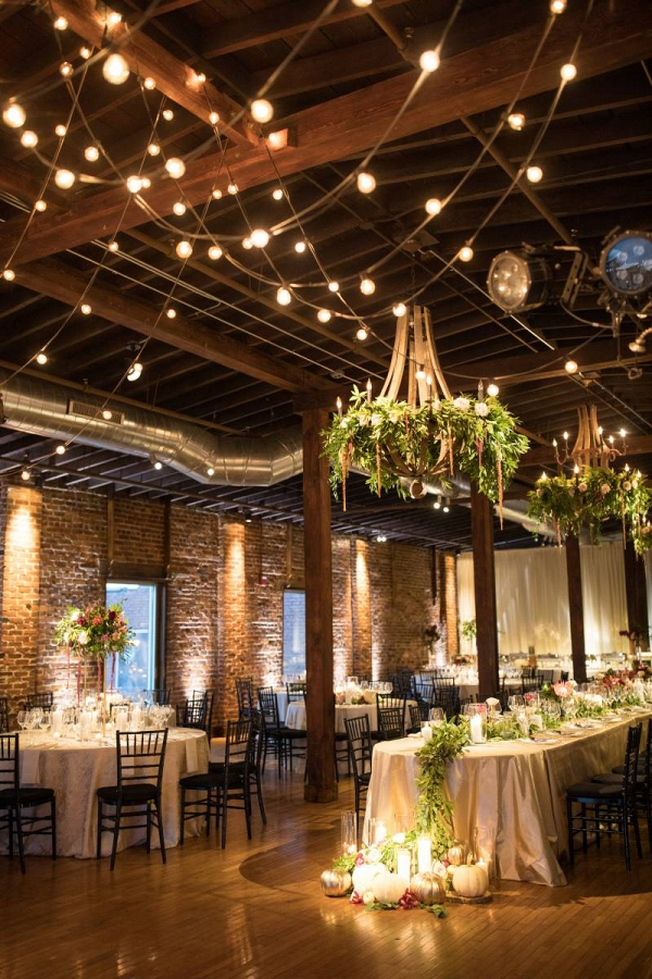 Enchanting Cannery Ballroom Wedding