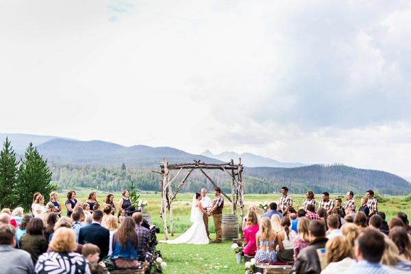 Summer Mountain Ranch Wedding