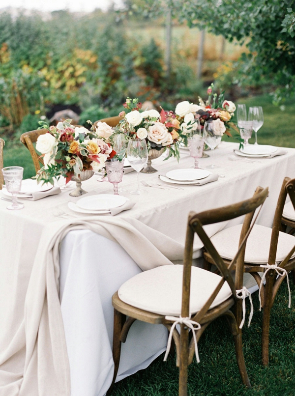 Romantic Fall Wedding Inspiration