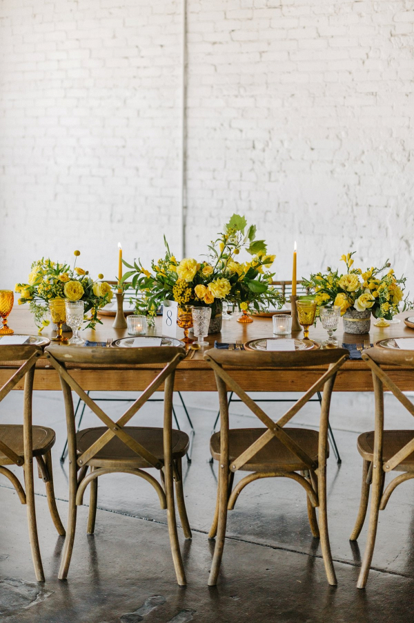 Organic Yellow Wedding Ideas