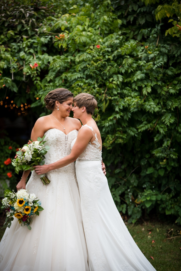 Rustic Chicago Same Sex Wedding