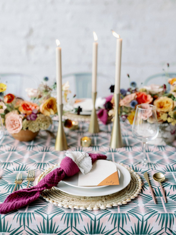 Colorful Retro Wedding Ideas