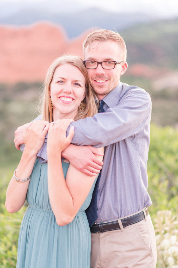 Colorado Mountainside Engagement Session