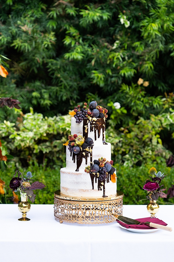 Romantic Autumn Wedding at Franciscan Gardens