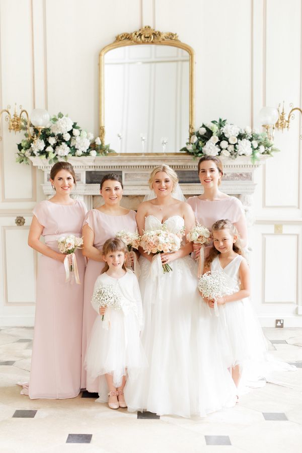 Ami & Alex's Elegant White and Blush Pink Wedding