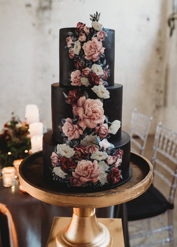 Darkly Ever After Dramatic Wedding Inspiration