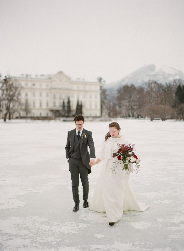 Winter Wonderland Austrian Wedding