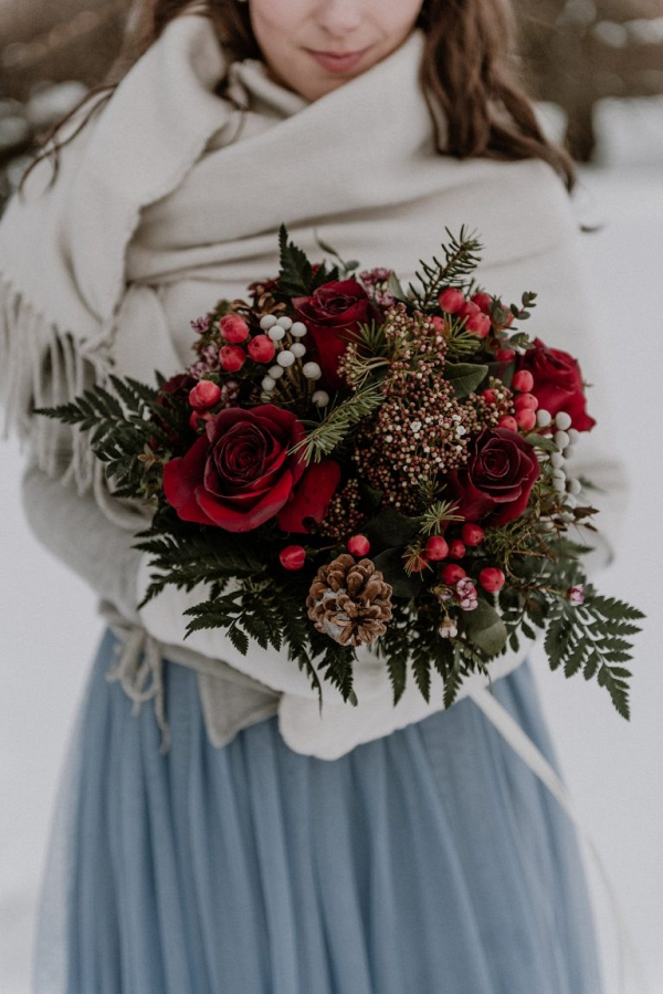 Winter Fairytale Wedding in Slavkov Forest