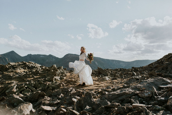 Bridal Session in Rocky Mountain National Park