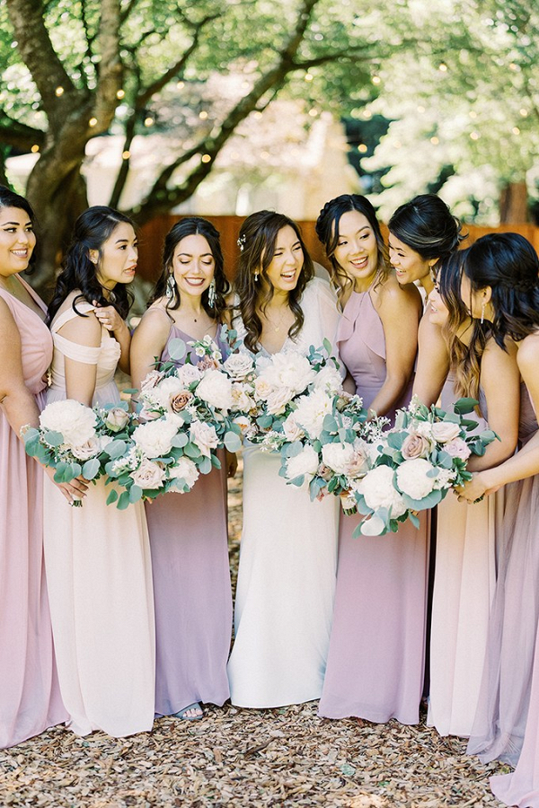 Romantic Blush Redwoods Wedding