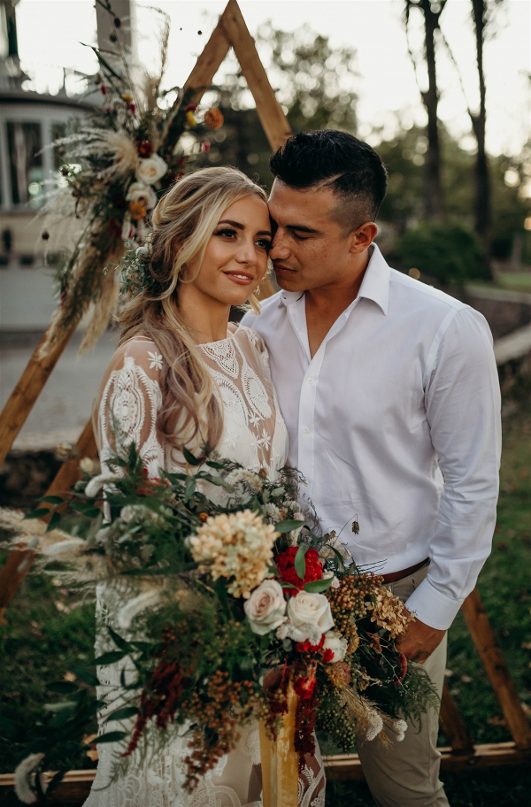 Boho Winter Wedding Styled Shoot