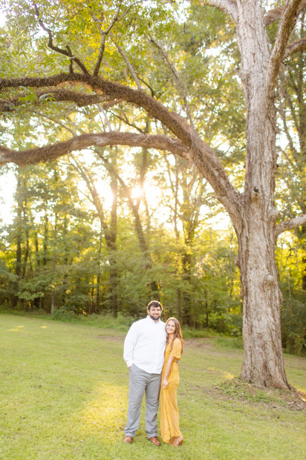 Sweet Outdoor Engagement Session