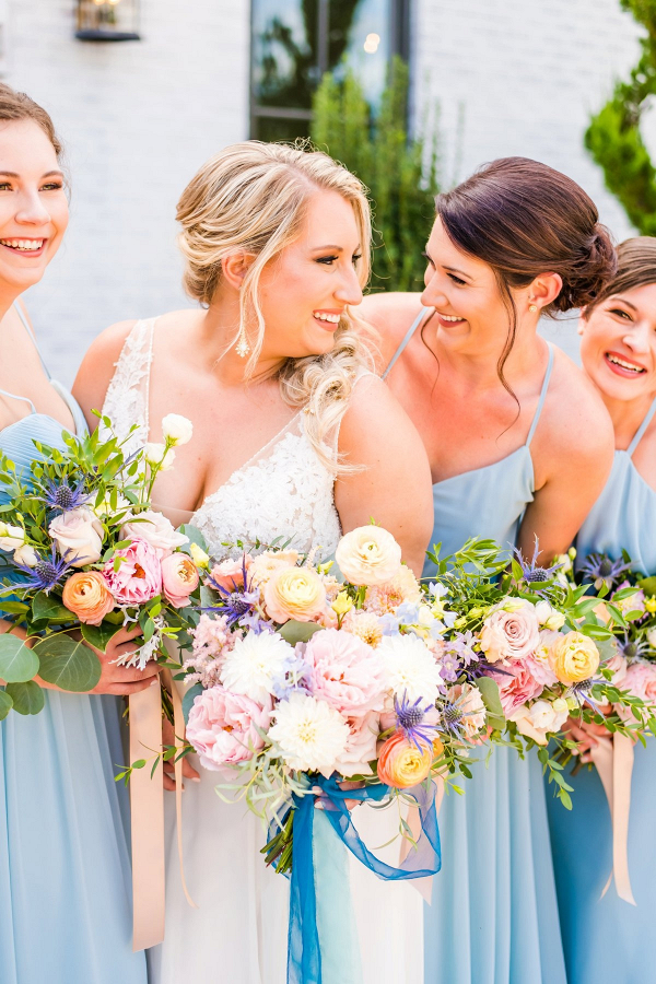 Colorful Outdoor North Carolina Wedding